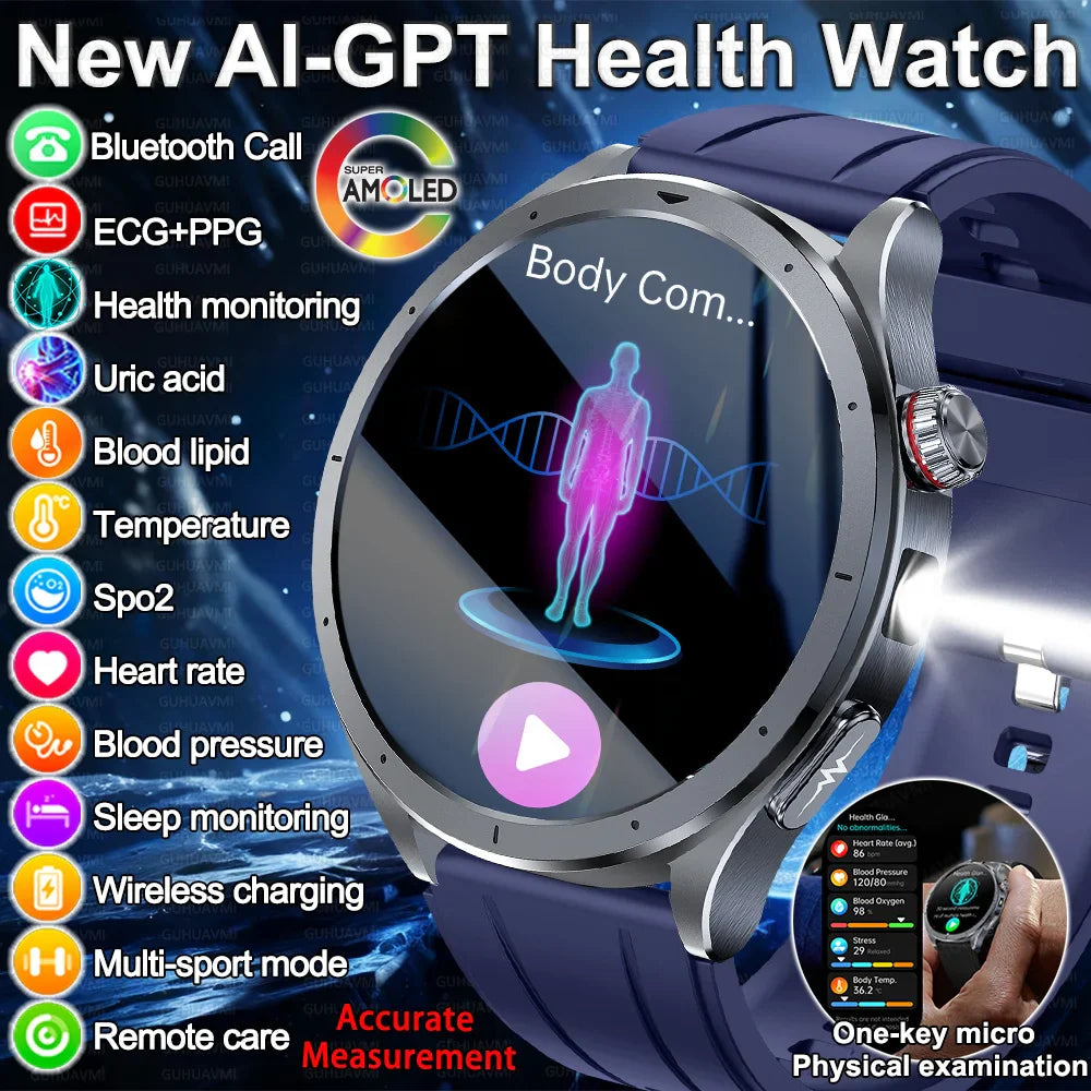 Smart Wellness Watch for Men